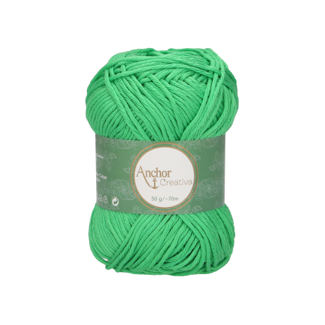 Novelo de Linha Creativa nº 8, cor 389 verde Novelo de Linha Creativa nº 8, cor 389 verde